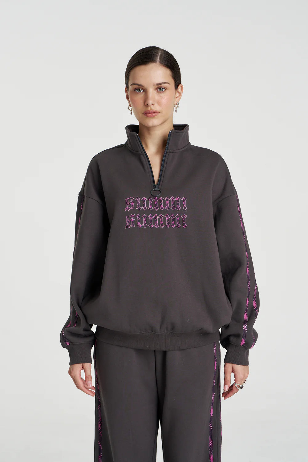 SUMMI SUMMI | EDEN ZIP NECK JUMPER