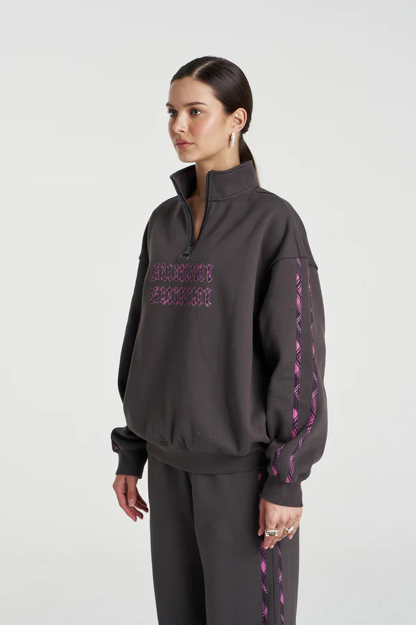 SUMMI SUMMI | EDEN ZIP NECK JUMPER