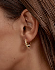 BY CHARLOTTE | MY MOON AND STARS HOOPS
