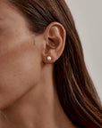 BY CHARLOTTE | UNDER THE MOONLIGHT PEARL STUD EARRINGS