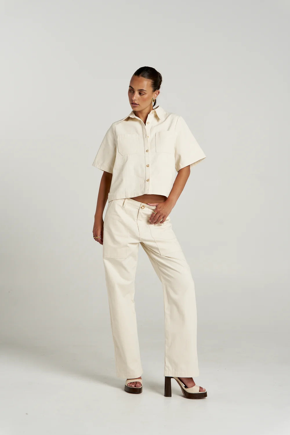 SUMMI SUMMI | CARPENTER PANT - ECRU