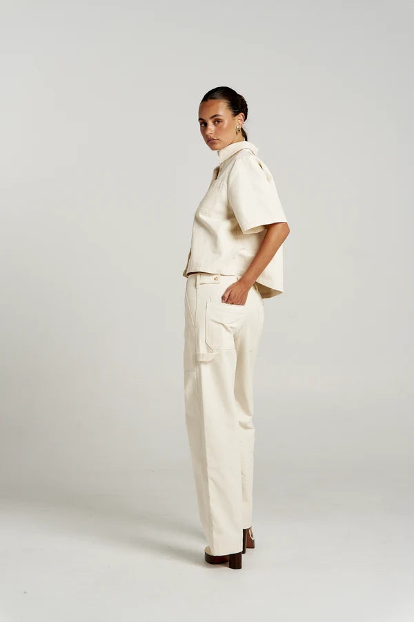 SUMMI SUMMI | CARPENTER SHIRT - ECRU