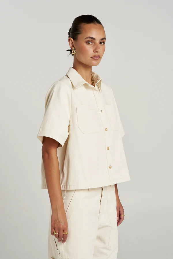 SUMMI SUMMI | CARPENTER SHIRT - ECRU