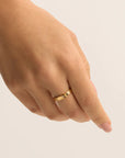 BY CHARLOTTE | INFINITE LIGHT RING - GOLD
