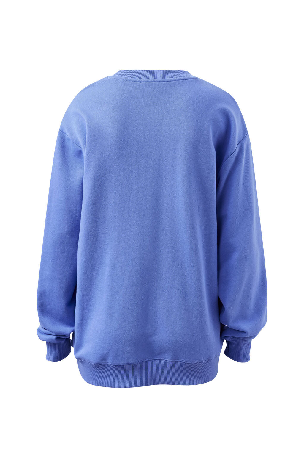 CERES LIFE | ISLA OVERSIZED SLOUCY CREW - VINTAGE BLUE / PINK CLAY