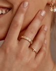 BY CHARLOTTE | LIVE IN GRACE RING - GOLD