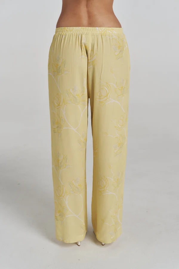 SUMMI SUMM | ELASTIC WAIST PANT - MAGNOLIA