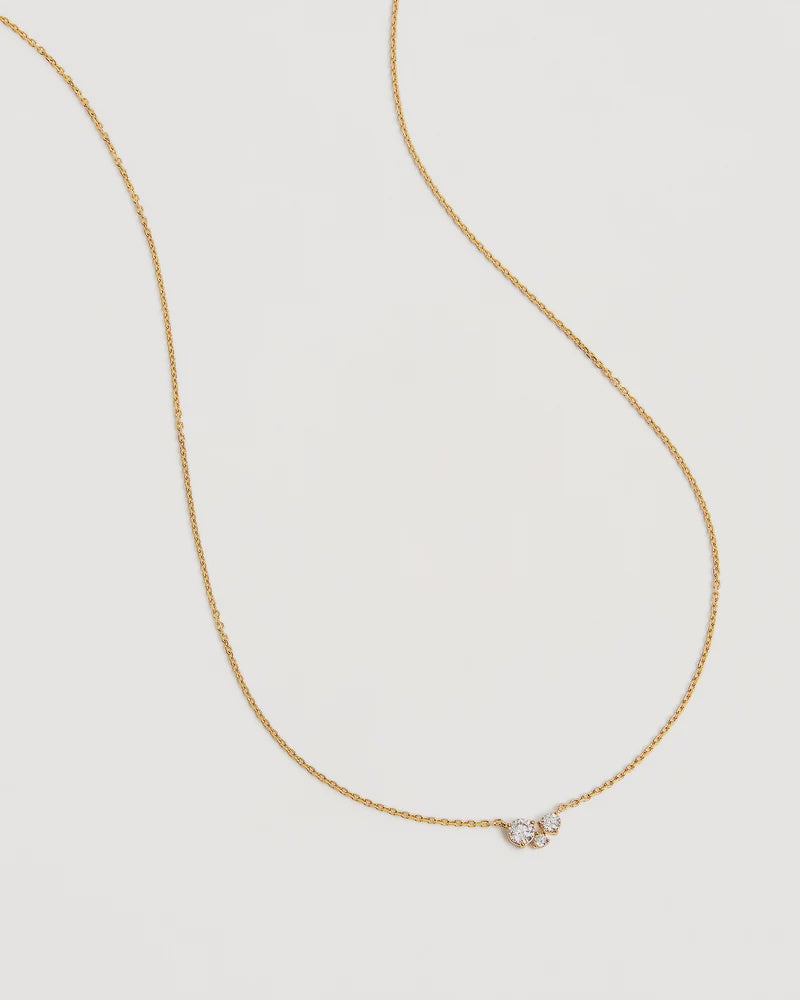 BY CHARLOTTE | WHISPERS OF LOVE NECKLACE - GOLD