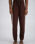 JASMINE ALEXA | PANAREA TRACKPANT - BROWN