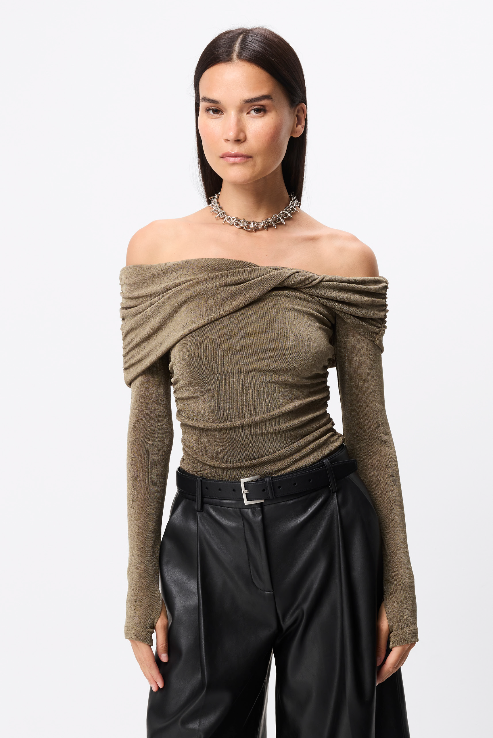 MOSSMAN | OLYMPIA TOP - MOSS