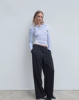 NUDE LUCY | QUINCY PANT - BLACK