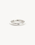 BY CHARLOTTE | LOVER MEDIUM RING - SILVER