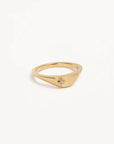 BY CHARLOTTE | 18K GOLD VERMEIL LOTUS RING