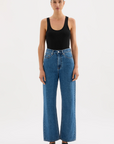 NUDE LUCY | ORGANIC RELAXED LEG JEAN - ROYAL BLUE