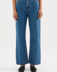 NUDE LUCY | ORGANIC RELAXED LEG JEAN - ROYAL BLUE