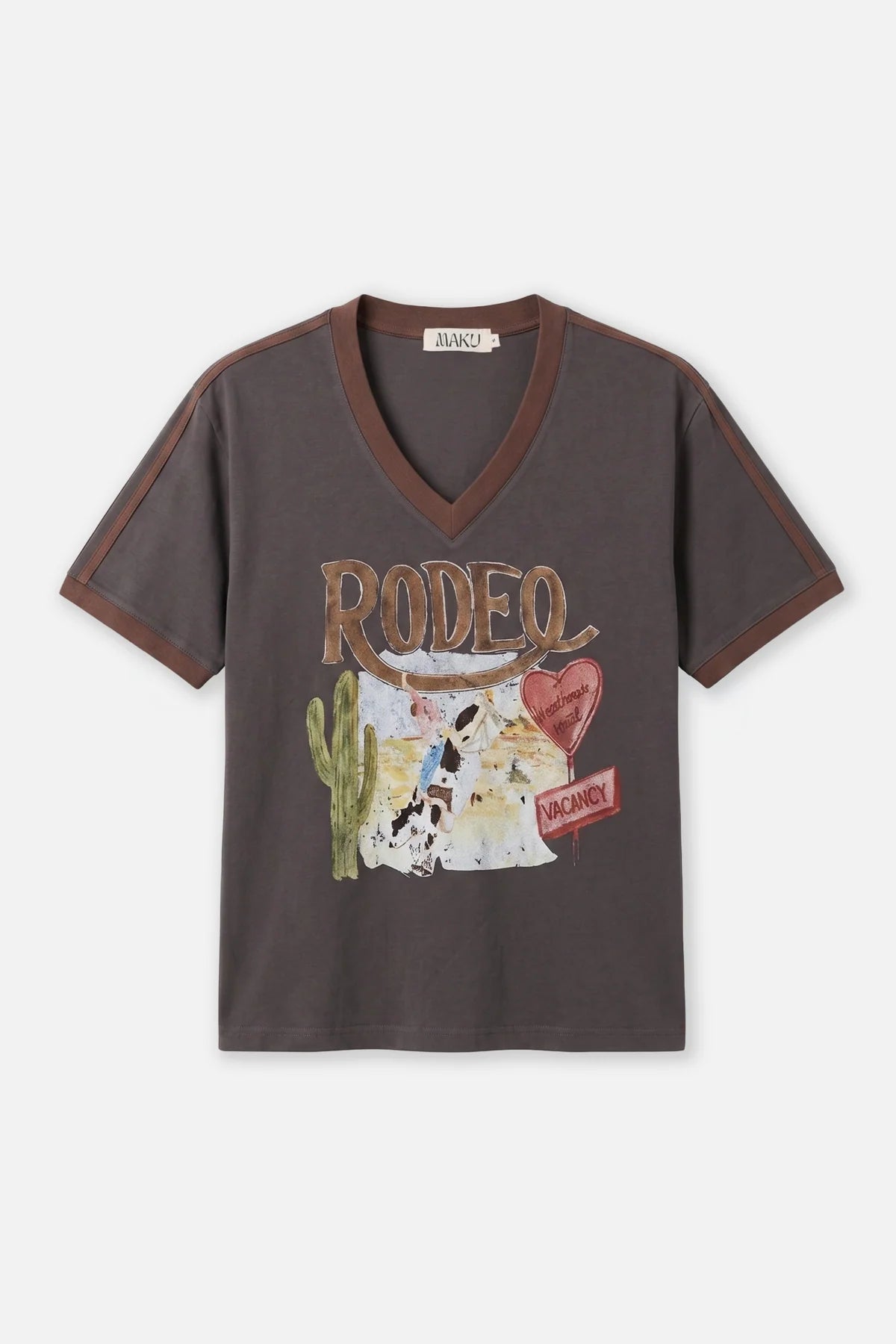 MAKU | RODEO V NECK T-SHIRT