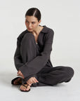 SUMMI SUMMI | KNIT PANT - SHADOW