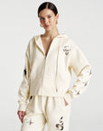 SUMMI SUMMI | MOTIF HOODIE - VANILLA