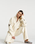 SUMMI SUMMI | MOTIF HOODIE - VANILLA