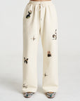 SUMMI SUMMI | MOTIF TRACKPANT- VANILLA