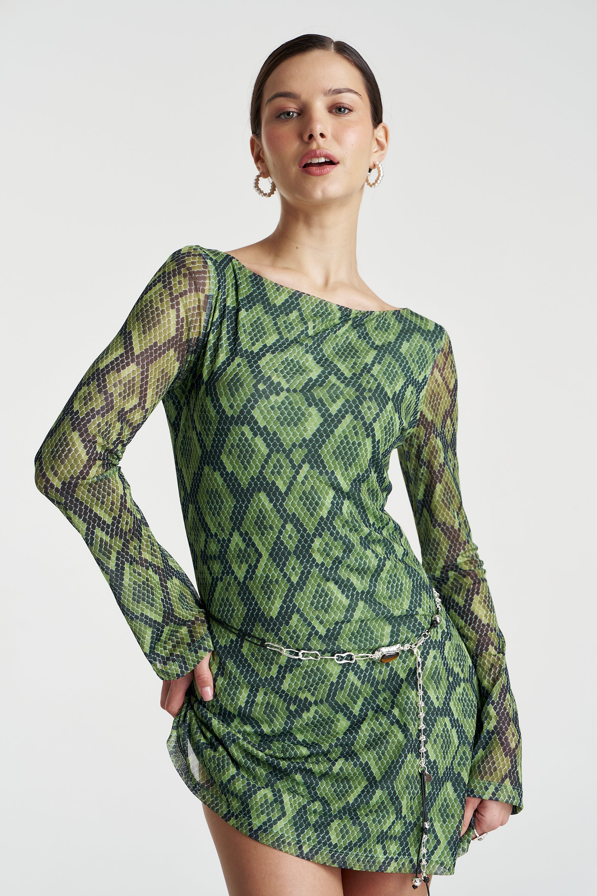 SUMMI SUMMI | HIBERNATE A-ALINE MINI DRESS