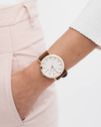 THE HORSE | LIMITED EDITION RESIN - WHITE NOUGAT / TAN LEATHER