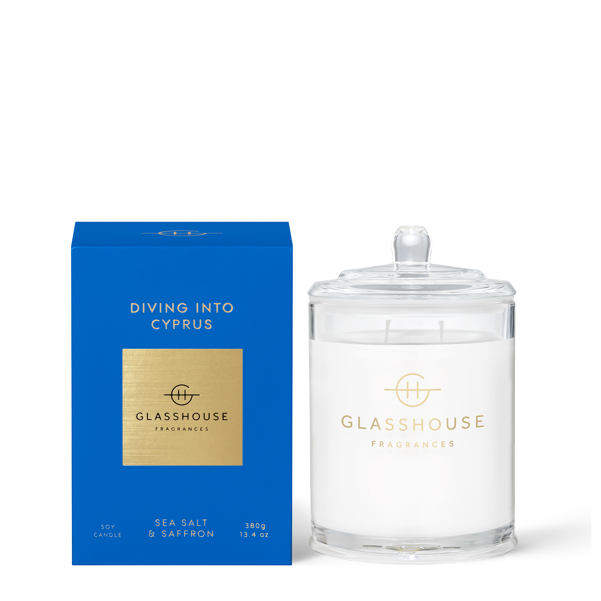 GLASSHOUSE | DIVING INTO CYPRUS - 380G CANDLE