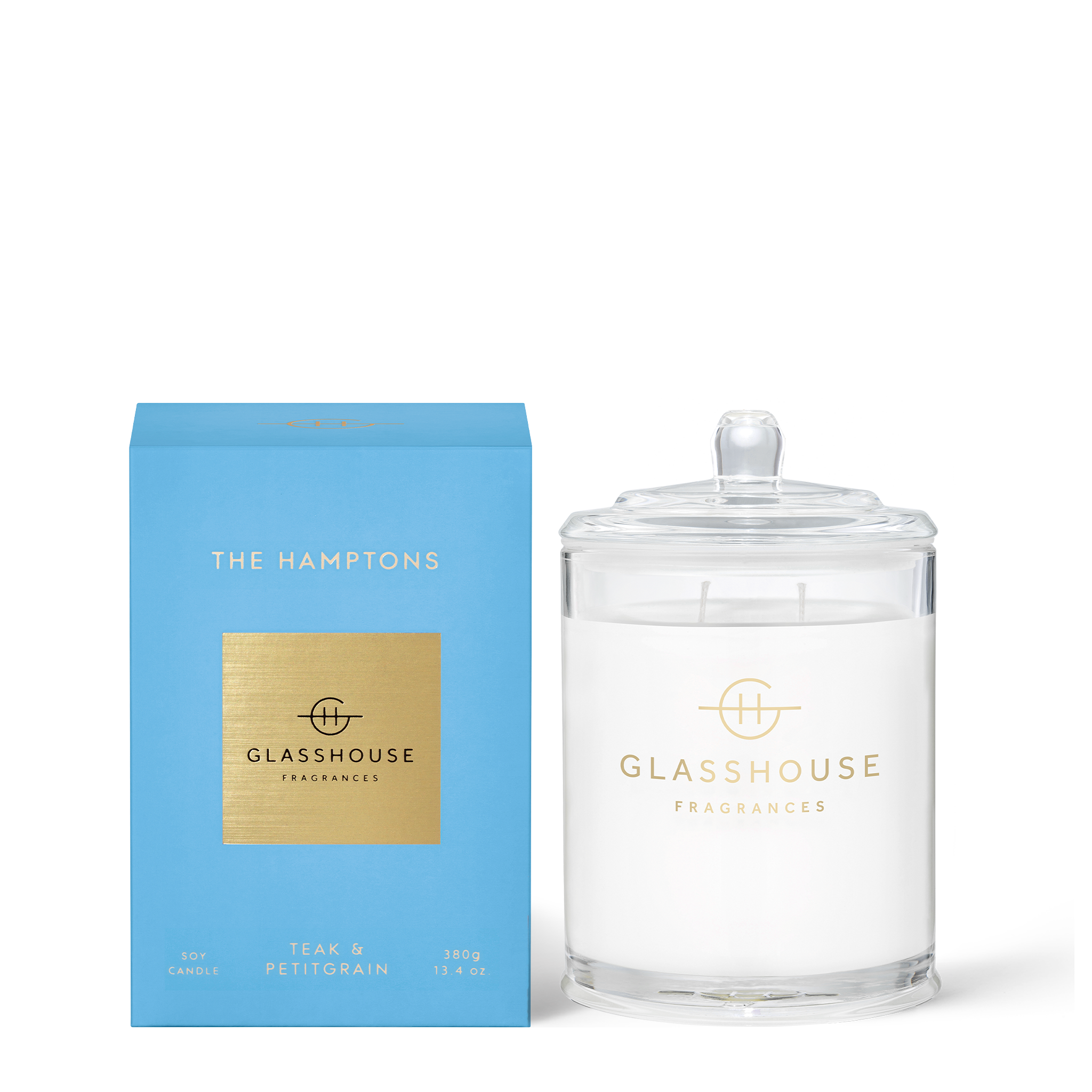 GLASSHOUSE | THE HAMPTONS - 380G CANDLE