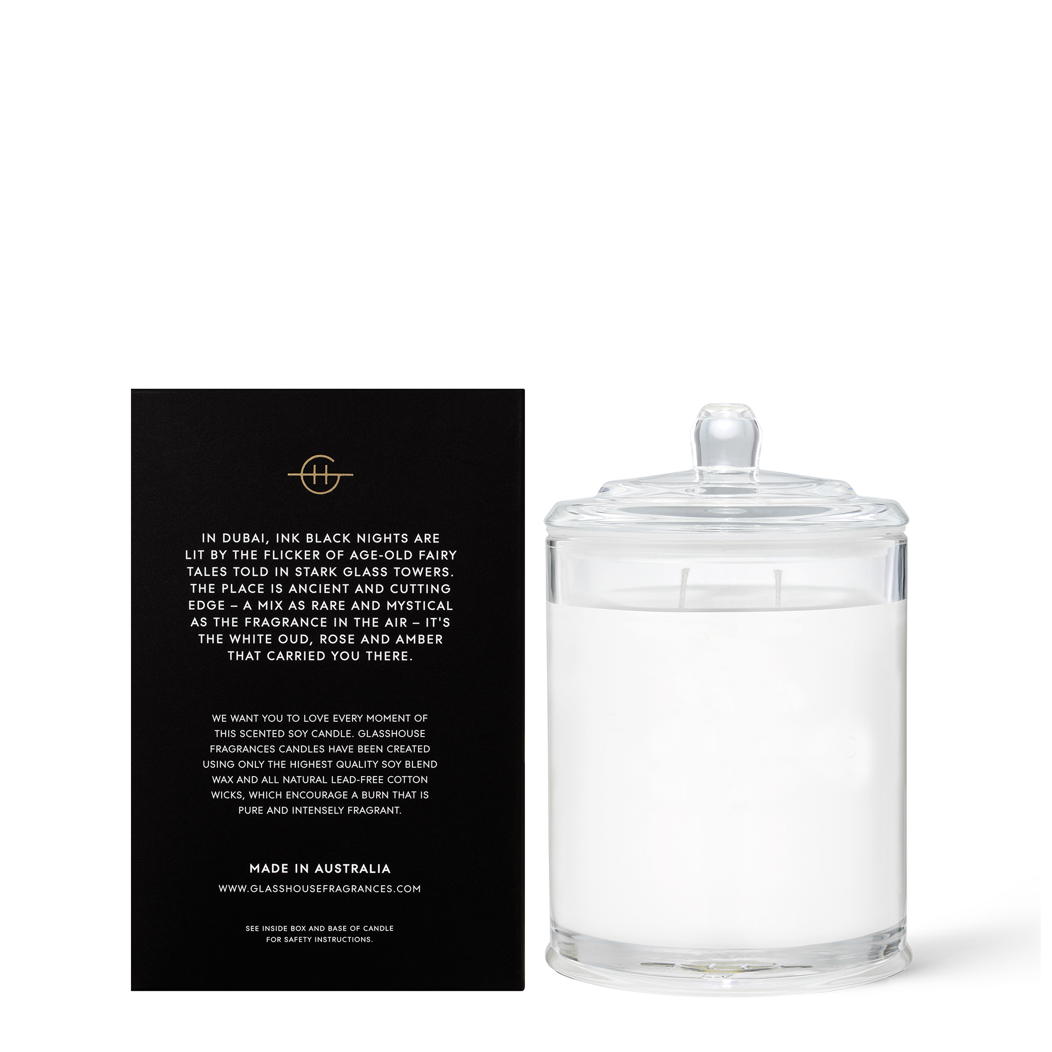 GLASSHOUSE | ARABIAN NIGHTS - 380G CANDLE