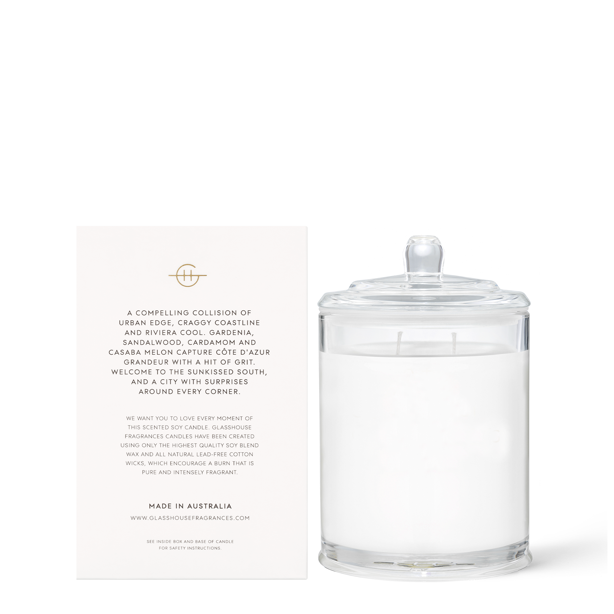 GLASSHOUSE | MARSEILLE MEMOIR - 380G CANDLE