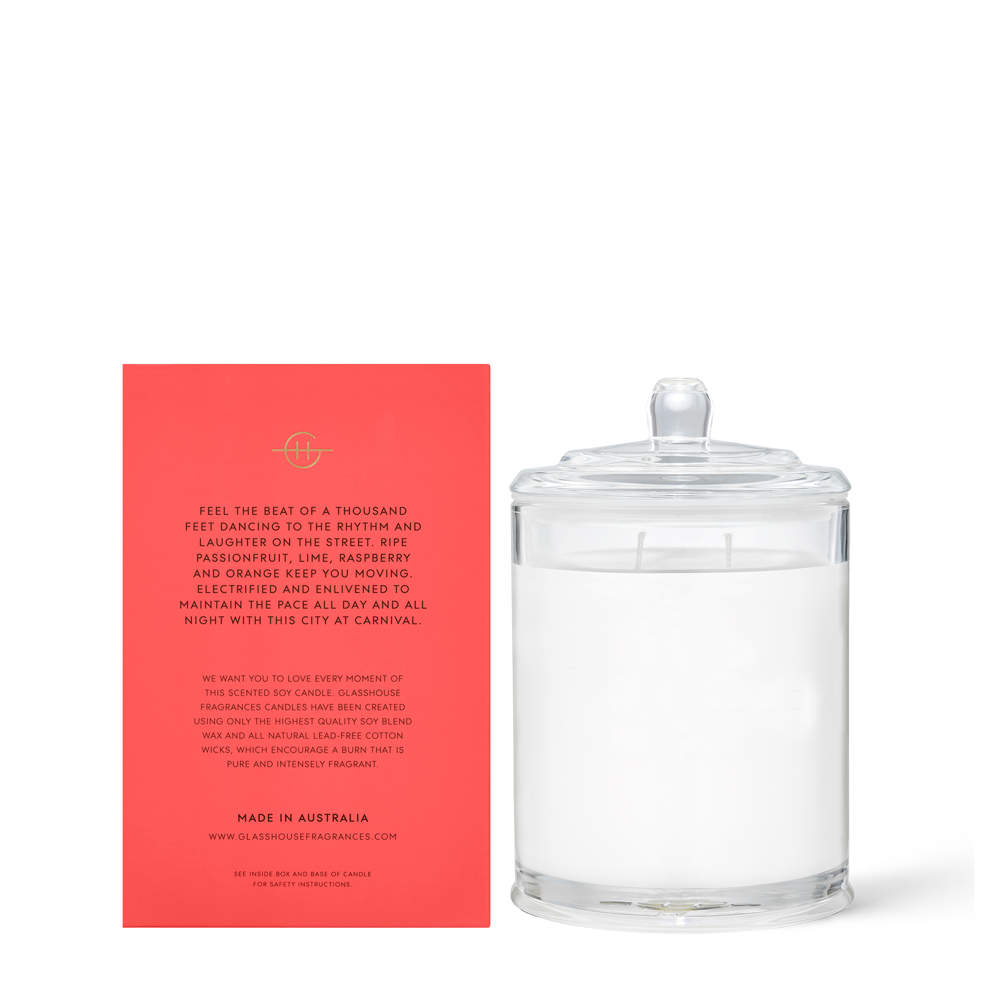 GLASSHOUSE | ONE NIGHT IN RIO - 380G CANDLE