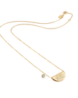BY CHARLOTTE | LUCKY LOTUS NECKLACE - GOLD