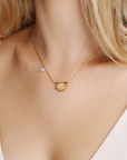 BY CHARLOTTE | LUCKY LOTUS NECKLACE - SILVER