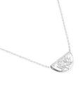 BY CHARLOTTE | SILVER LOTUS SHORT NECKLACE