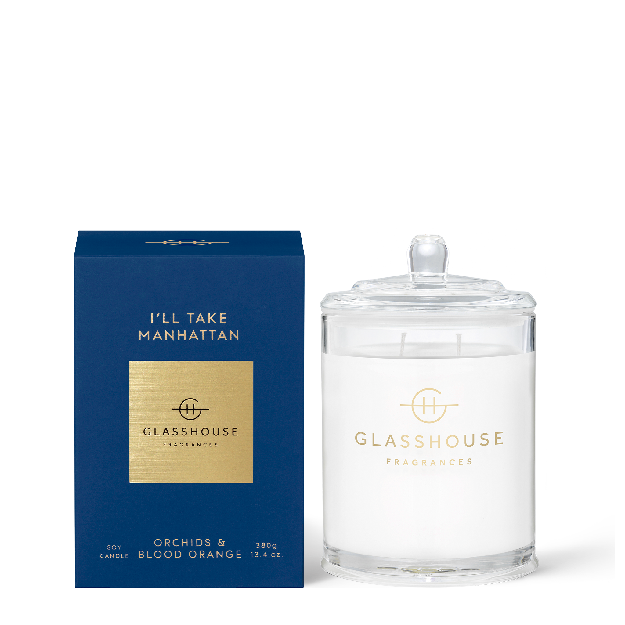 GLASSHOUSE | I&#39;LL TAKE MANHATTAN - 380G CANDLE